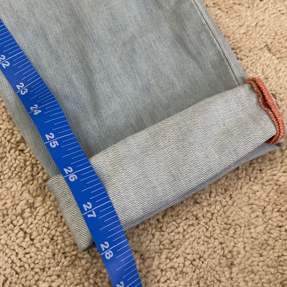 Anthropologie Pilcro and the Letterpress Stet Fit Light Wash Mid Rise Jean Sz 27 - Picture 10 of 12